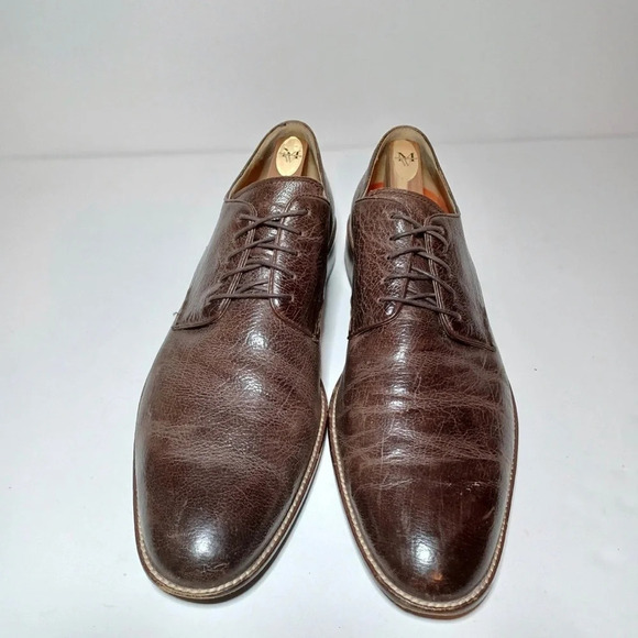 COLE HAAN LENOX HILL Pebble Grain Plain Toe Oxford Shoes Men's Size 11.5M C12230 - Picture 9 of 9
